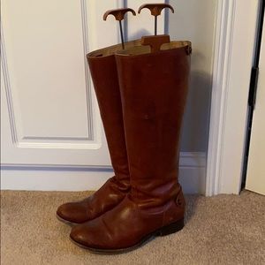 Melissa Button Back Zip Frye Boots